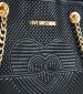 Γυναικείες Τσάντες JC4173 Μαύρο ECOleather Love Moschino Γυναικείες Τσάντες JC4173 Μαύρο ECOleather Love Moschino