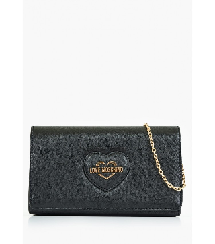 Γυναικείες Τσάντες JC4268 Μαύρο ECOleather Love Moschino Γυναικείες Τσάντες JC4268 Μαύρο ECOleather Love Moschino