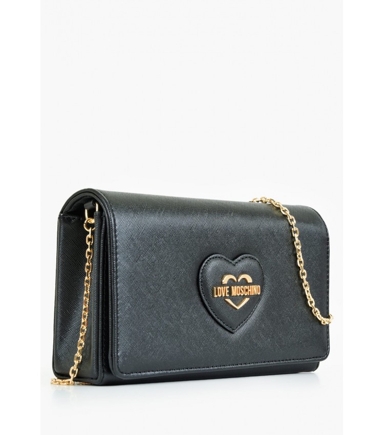 Γυναικείες Τσάντες JC4268 Μαύρο ECOleather Love Moschino Γυναικείες Τσάντες JC4268 Μαύρο ECOleather Love Moschino