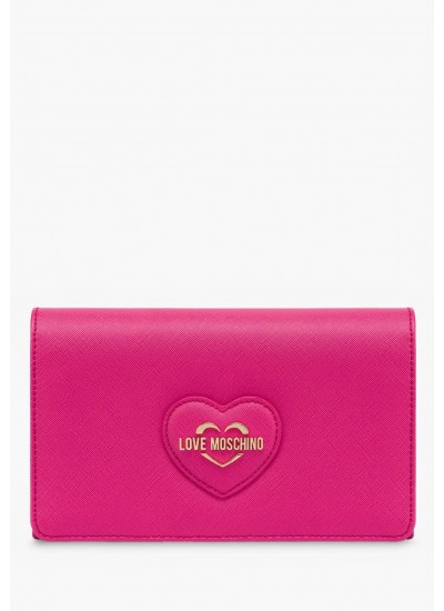 Women Bags JC4268 Pink ECOleather Love Moschino