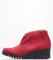 Women Boots 20844 Red Nubuck Leather Pepe Menargues