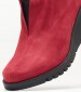 Women Boots 20844 Red Nubuck Leather Pepe Menargues