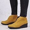 Women Boots 20844 Yellow Nubuck Leather Pepe Menargues