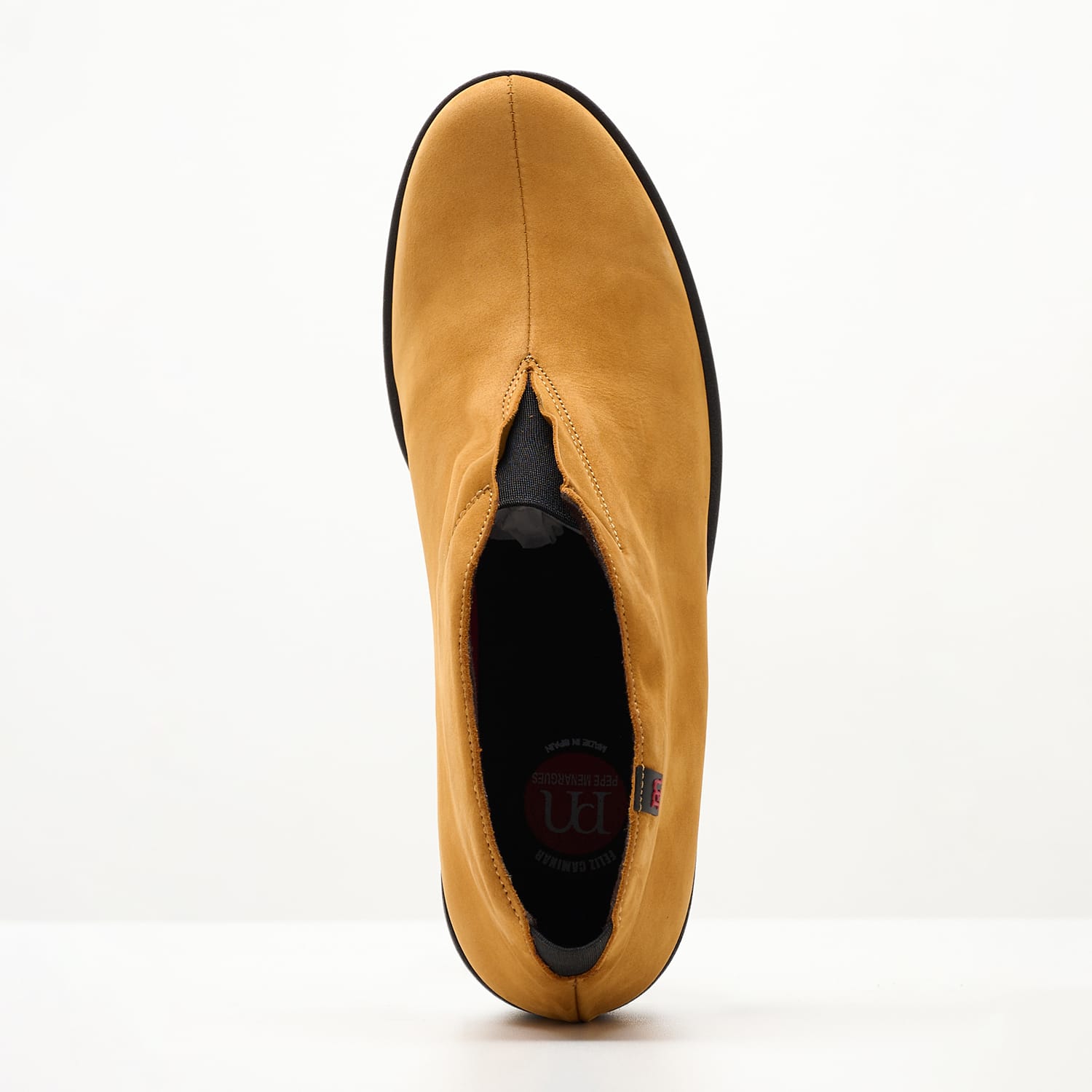 Women Boots 20844 Yellow Nubuck Leather Pepe Menargues