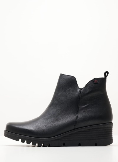 Women Boots 20853 Black Leather Pepe Menargues