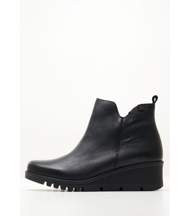 Women Boots 20853 Black Leather Pepe Menargues
