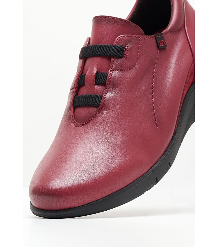 Women Casual Shoes 20932 Bordo Leather Pepe Menargues