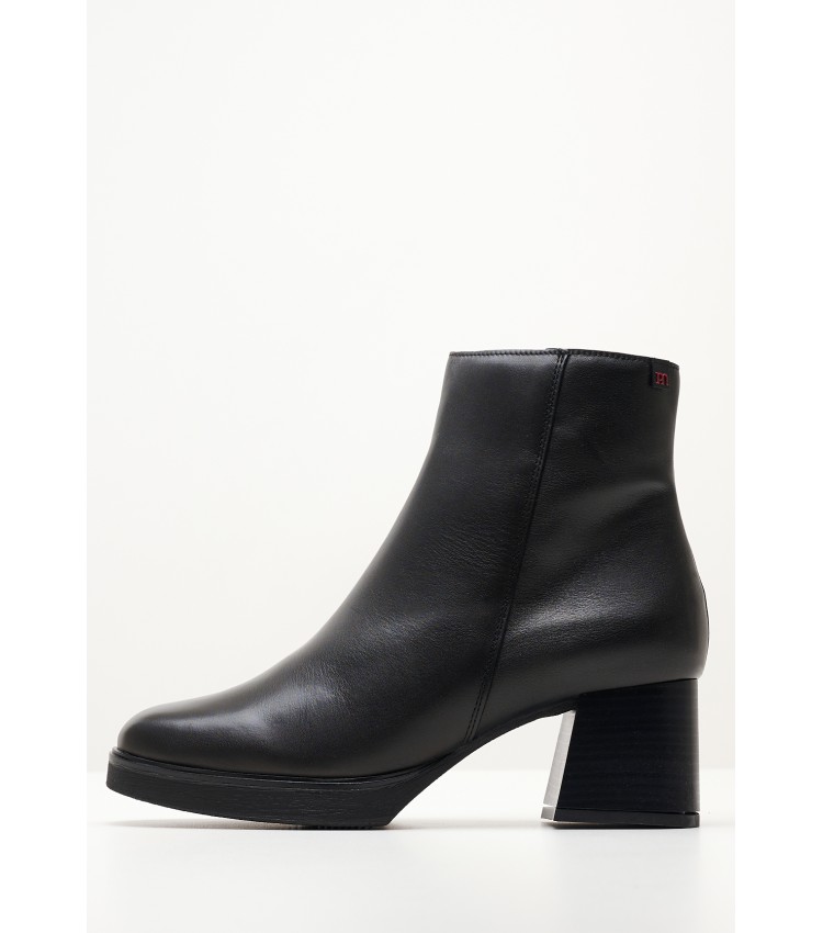 Women Boots 21282 Black Leather Pepe Menargues