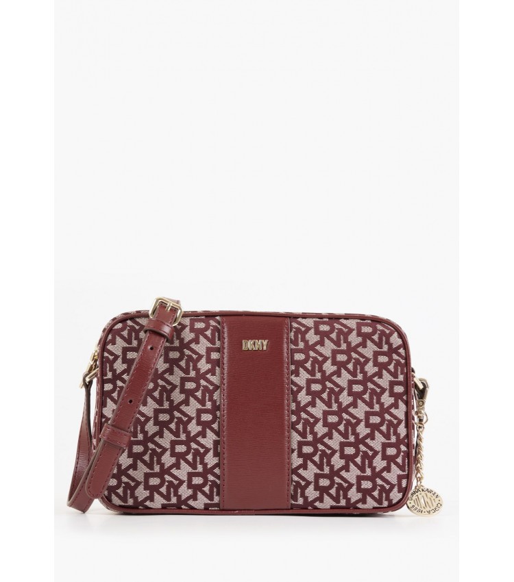 Women Bags Bryant.Cmr Bordo Fabric DKNY