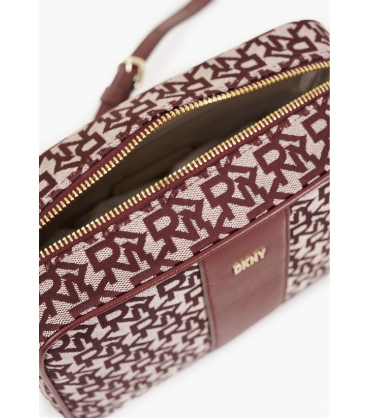 Women Bags Bryant.Cmr Bordo Fabric DKNY