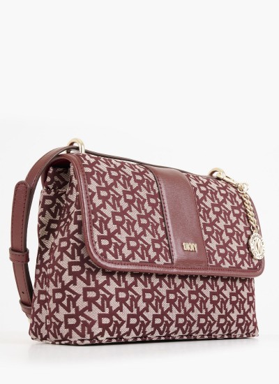 Γυναικείες Τσάντες Izzy.Hobo2 Καφέ ECOleather Guess