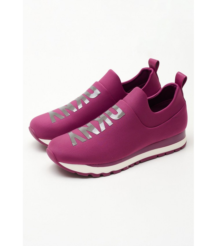 Women Casual Shoes Jadyn.Jogg Purple Fabric DKNY