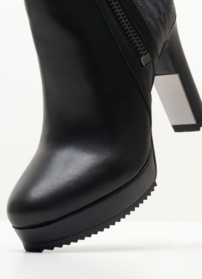 Women Boots Melrose Black Leather Ash