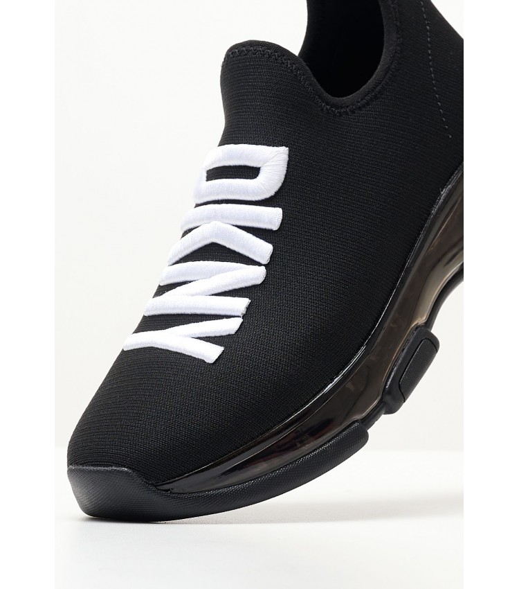 Women Casual Shoes Tambre Black Fabric DKNY