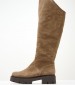 Women Boots 220 Taupe Buckskin Mortoglou