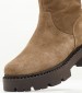 Women Boots 220 Taupe Buckskin Mortoglou