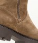 Women Boots 220 Taupe Buckskin Mortoglou