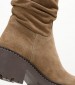 Women Boots 460 Taupe Buckskin Mortoglou