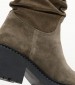 Women Boots 460 Olive Buckskin Mortoglou