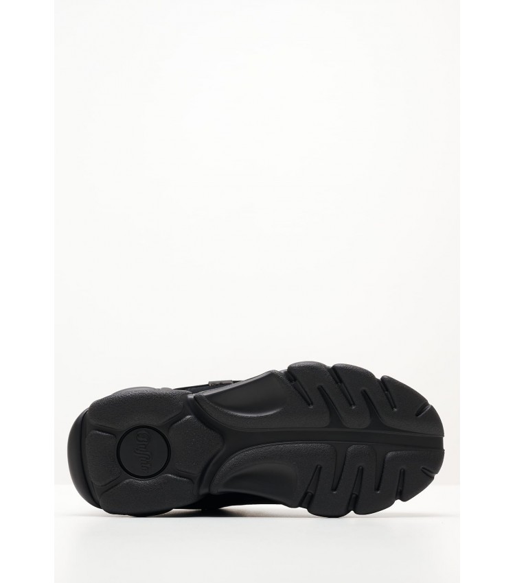 Women Casual Shoes Cld.Chai Black ECOleather Buffalo