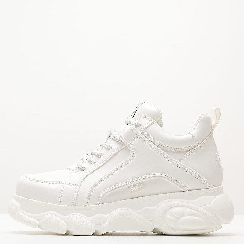 Women Casual Shoes Cld.Corin White ECOleather Buffalo