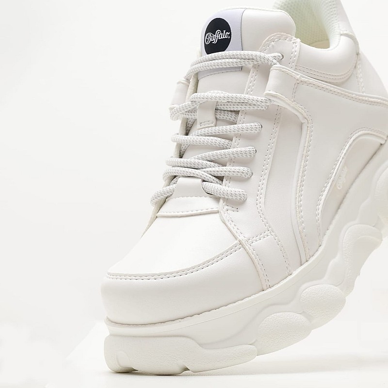 Women Casual Shoes Cld.Corin White ECOleather Buffalo