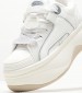 Women Casual Shoes Orcus White ECOleather Buffalo
