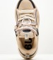 Women Casual Shoes Orcus Beige ECOleather Buffalo