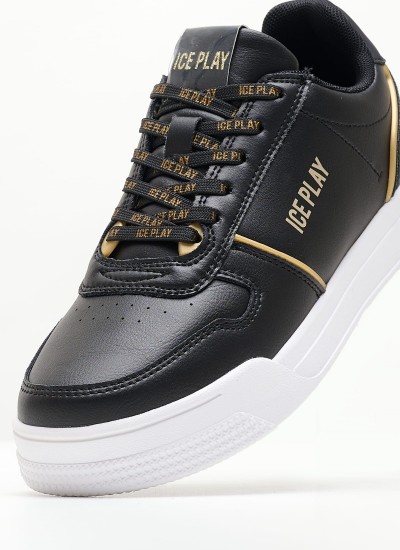 Γυναικεία Παπούτσια Casual Kurw003b Μαύρο ECOleather Ice Play