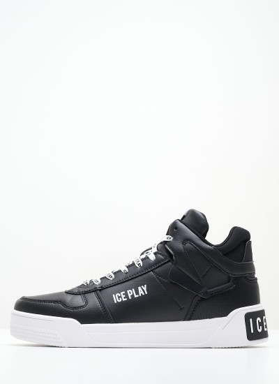 Γυναικεία Παπούτσια Casual Kurw003b Μαύρο ECOleather Ice Play