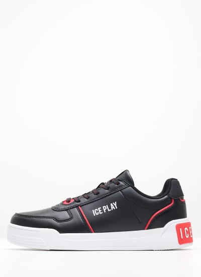 Γυναικεία Παπούτσια Casual Kurw003b Μαύρο ECOleather Ice Play