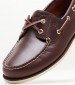 Men Sailing shoes 74035 Brown Leather Timberland