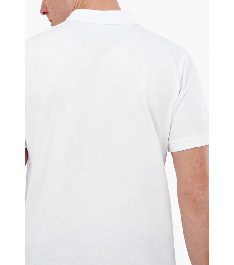 Men T-Shirts A26N4 White Cotton Timberland