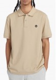 Men T-Shirts A26N4 Beige Cotton Timberland