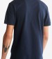 Men T-Shirts A26NF DarkBlue Cotton Timberland