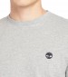 Men T-Shirts A2BPR Grey Cotton Timberland