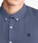 Men Shirts A2DC3 Blue Linen Timberland