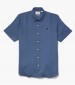 Men Shirts A2DCC Blue Linen Timberland