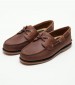 Men Sailing shoes A2FZX Brown Leather Timberland
