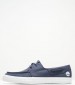 Men Casual Shoes A2NWA Blue Fabic Timberland
