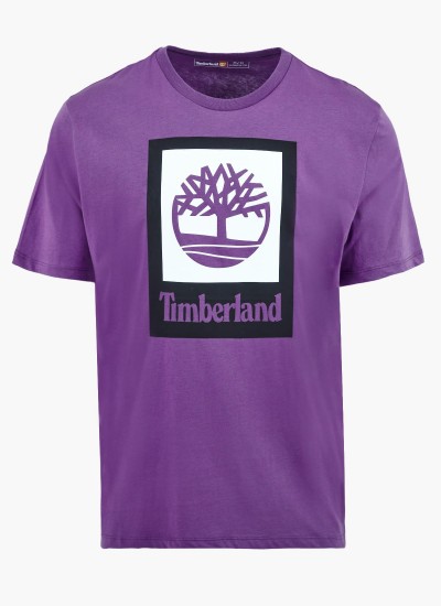 Men T-Shirts A2BPR Olive Cotton Timberland