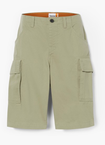 Ανδρικές Βερμούδες A5U1B.2 Λαδί Βαμβάκι Timberland