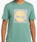 Men T-Shirts A5UDB Green Cotton Timberland