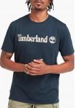 Men T-Shirts A5UNF DarkBlue Cotton Timberland