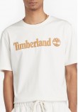 Men T-Shirts A5UPQ White Cotton Timberland