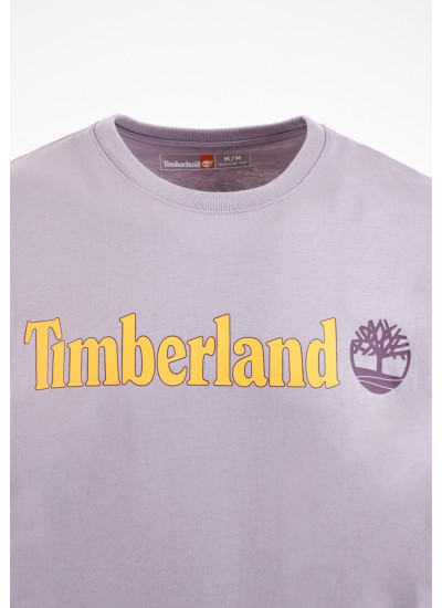 Men Shirts A21X4 LightBlue Cotton Timberland