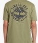 Men T-Shirts A5V7K Green Cotton Timberland