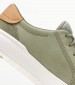 Kids Casual Shoes A5WAW Green Nubuck Leather Timberland