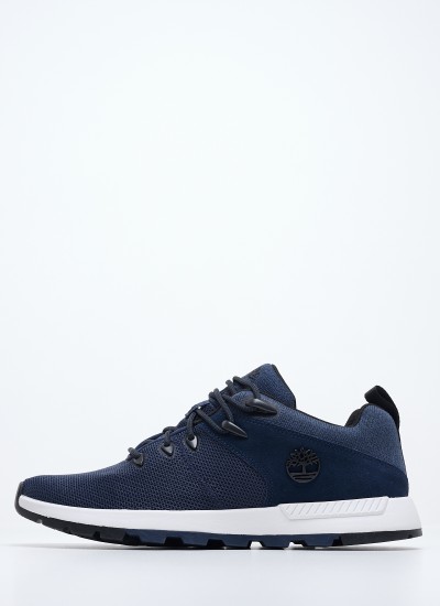 Men Casual Shoes A5XBZ Blue Fabric Timberland