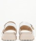 Women Sandals A62WR White Leather Timberland